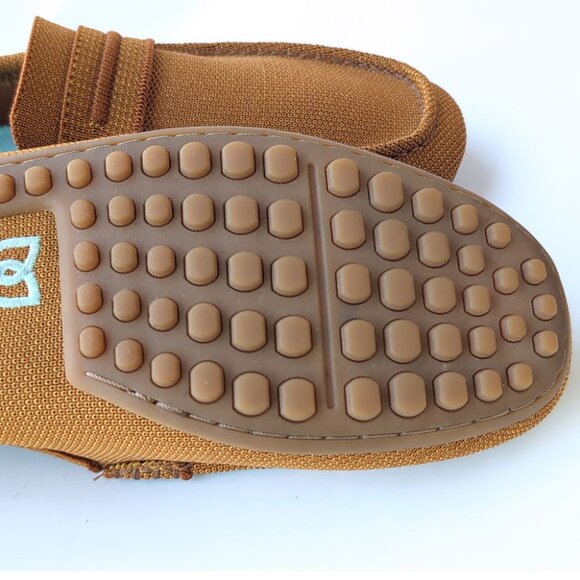 ROTHYS Driver Size 11 Cognac Loafers Vegan Womens 11 *PRIMO* - Picture 8 of 13